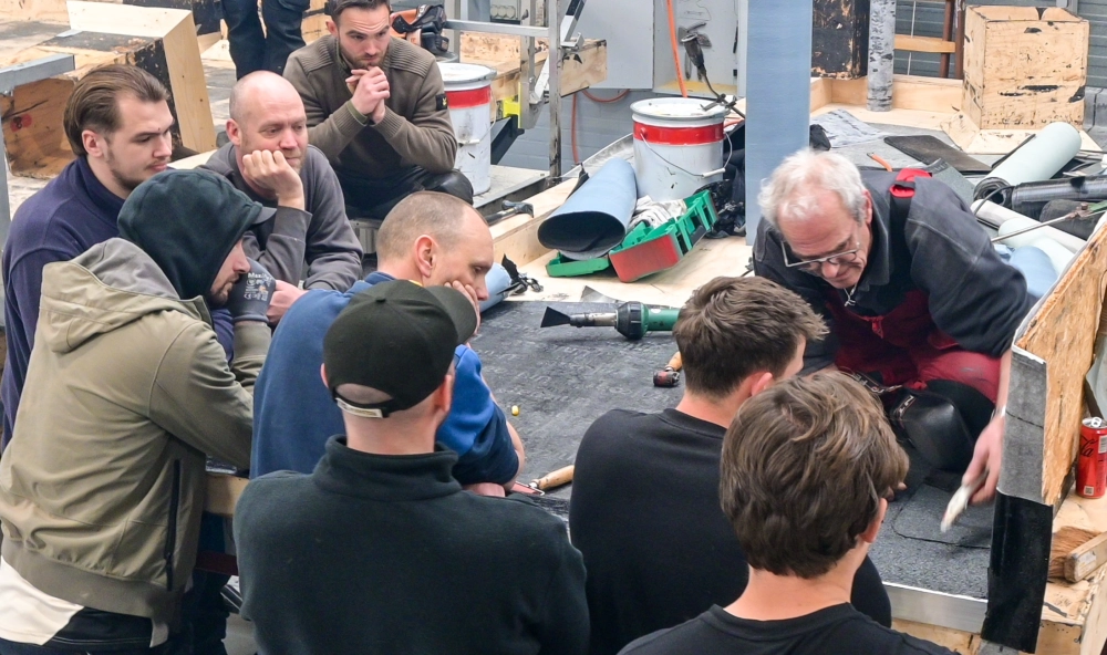 Praktijkcursus voor gevorderde dakdekkers